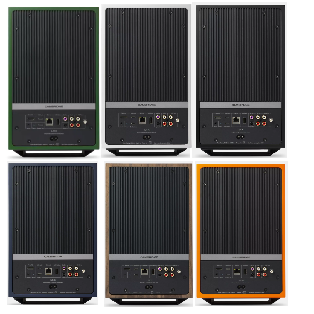Cambridge L/R X Advanced Active Stereo Streaming Speakers (Pair)