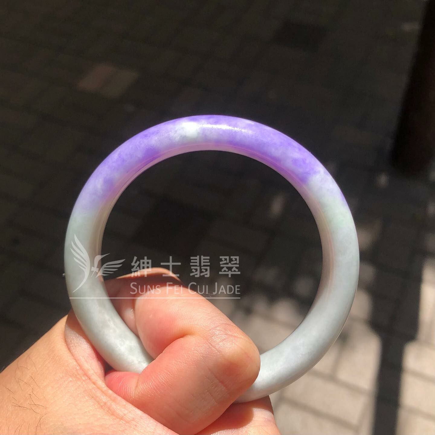 濃色藍紫福鐲54.6mm