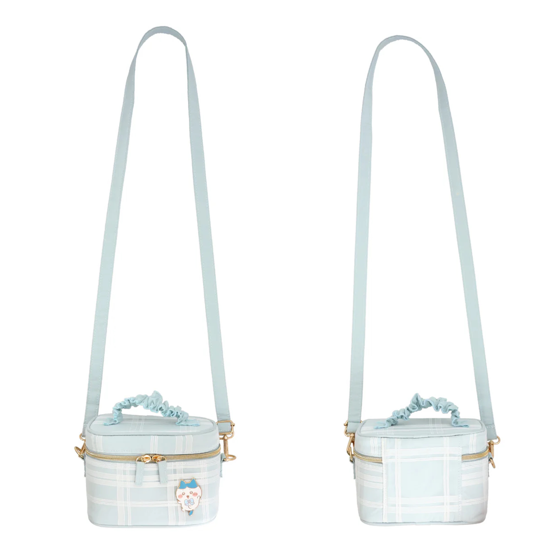 日本預訂📍Chiikawa蝴蝶格仔圖案系列 - 兩用手袋