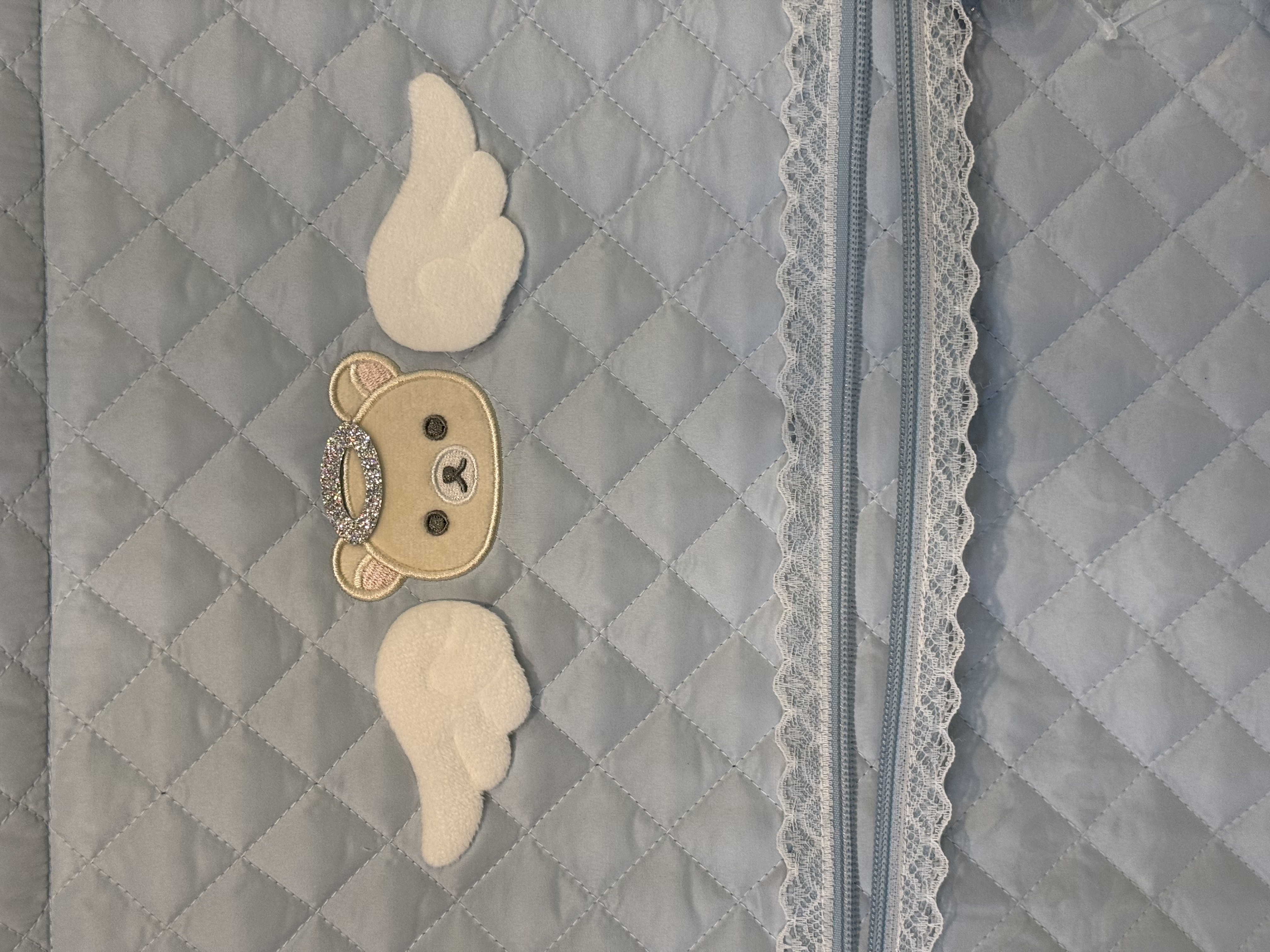 《現貨》全新滿滿小白熊系列輕便索袋背包