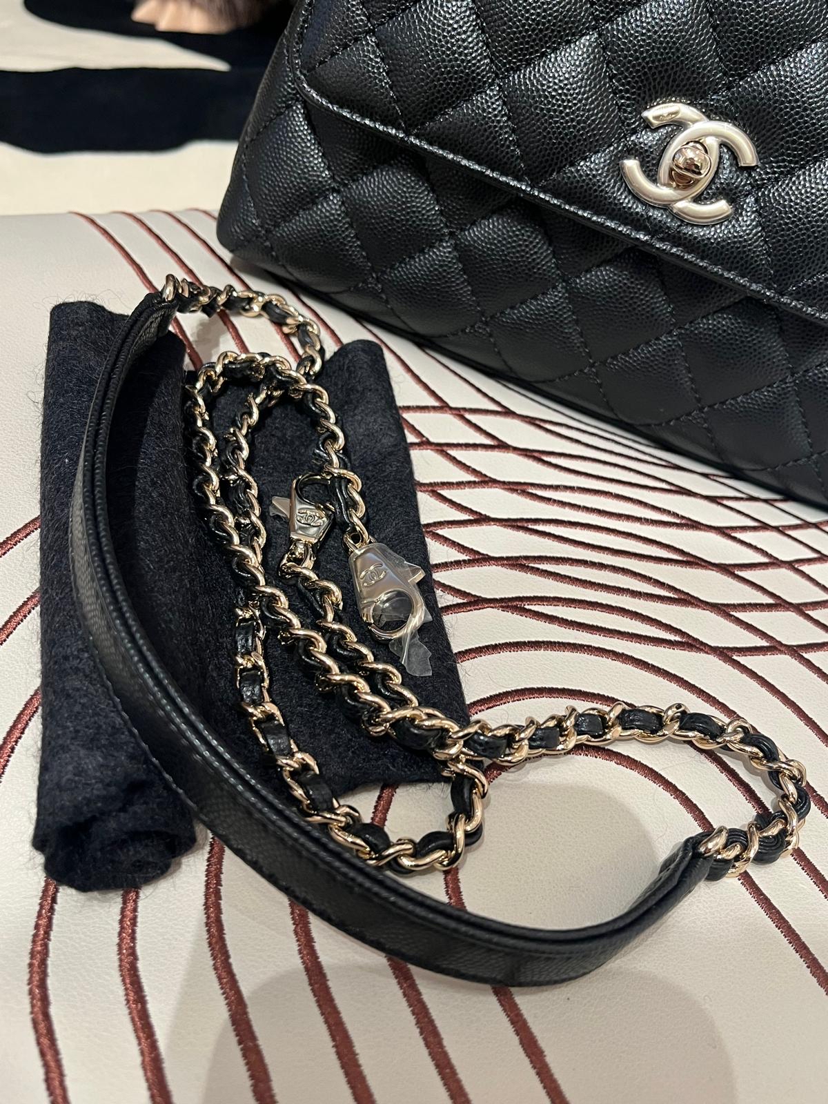 全新 Chanel coco handle small  100%Authentic,全新貨品 ✅ 2024收據✅晶片✅dust bag✅box