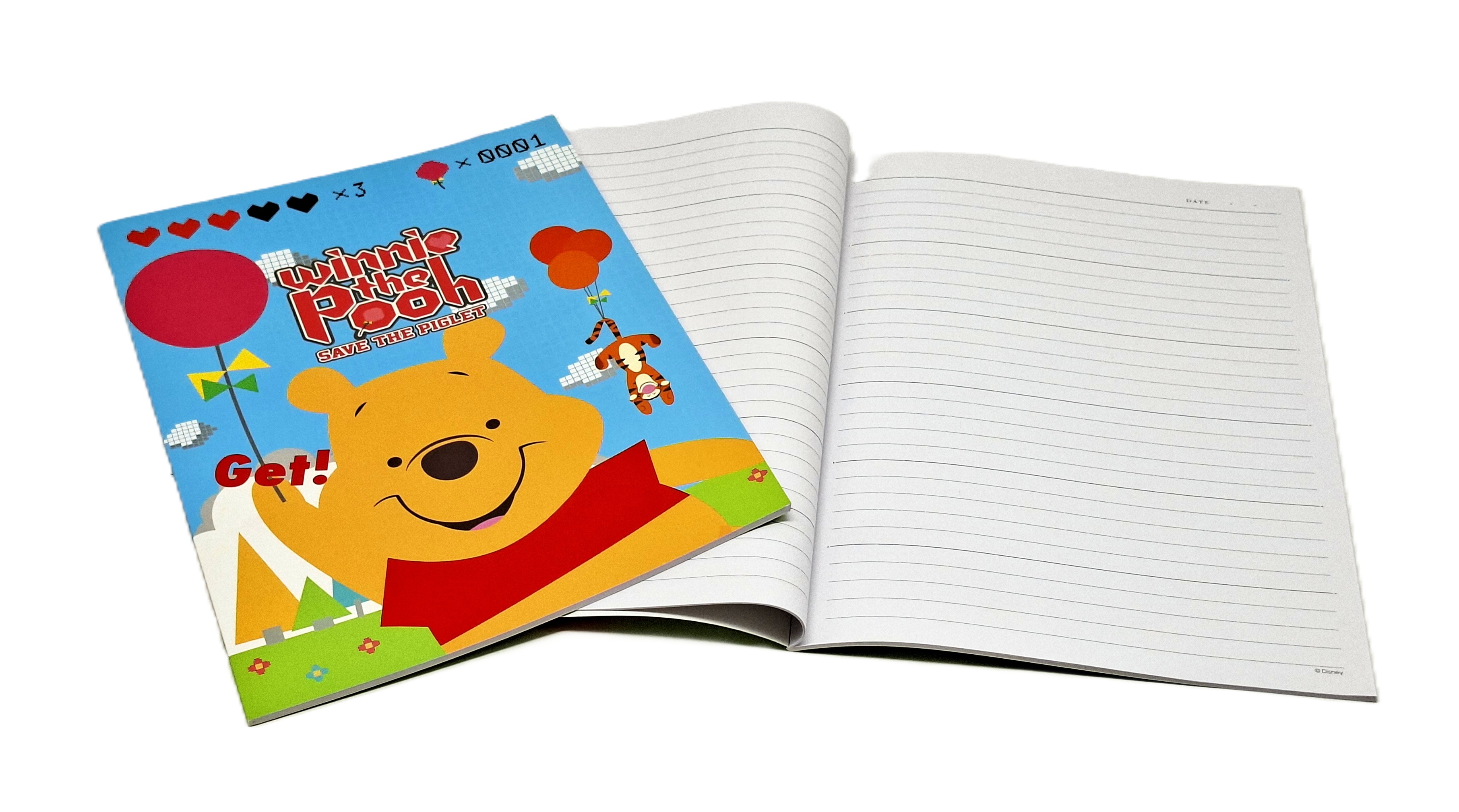 定頁筆記本 Winnie the Pooh 維尼熊 (DPNA-216)