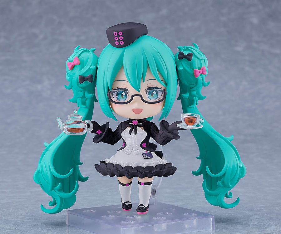 (預訂訂金 $100) (總價 $330) GSC Nendoroid 2156 初音未來 眼鏡x咖啡廳Ver. 黏土人 Hatsune Miku (行版) 