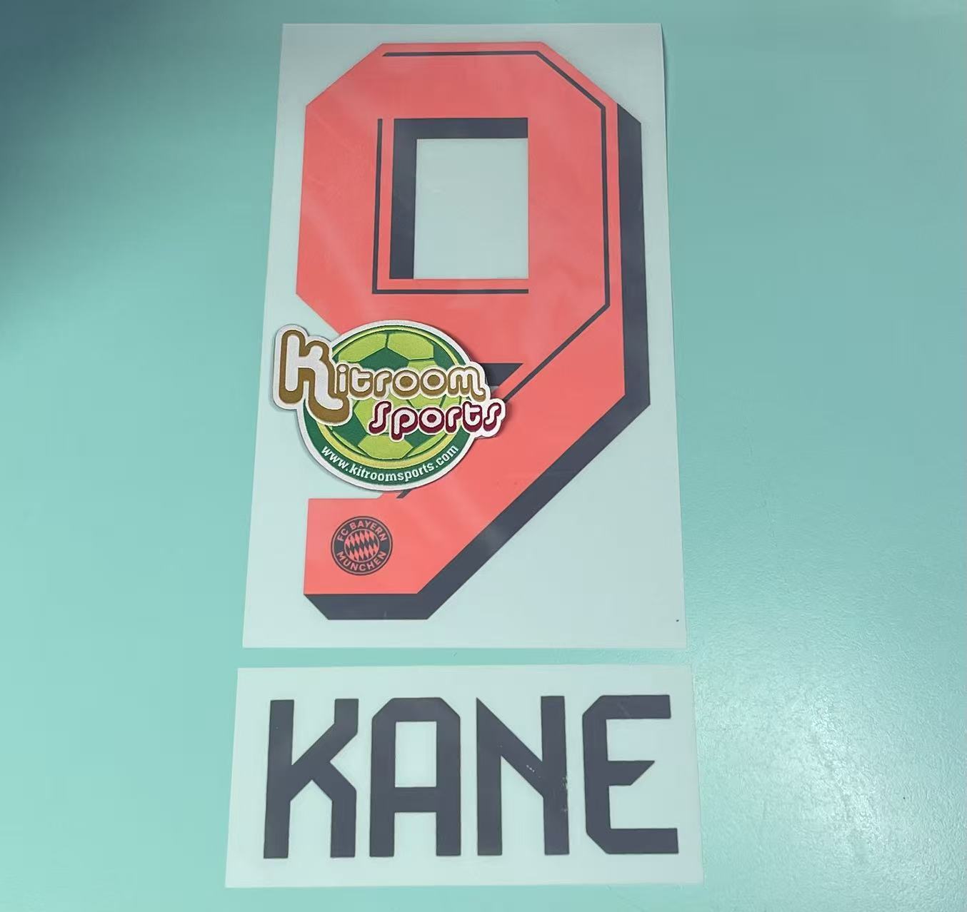 2025-26 Bayern Munich Home Nameset #9 KANE