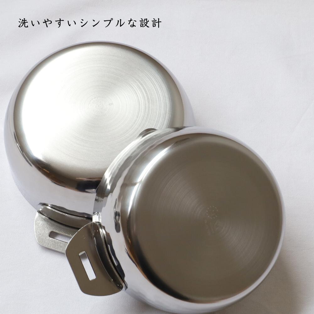 【現貨】🔥🔥【日本製《吉川》可拆式手柄不鏽鋼雪平鍋 4件套裝】