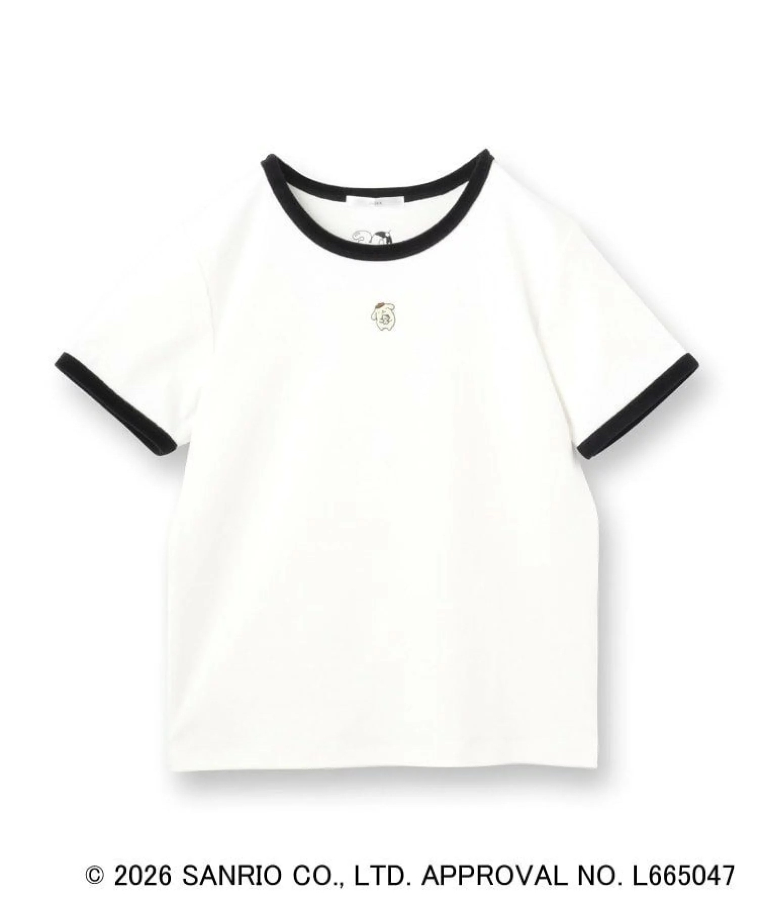 日本預訂📍日本index x 布甸狗30週年系列 - 絨面邊短袖Tee