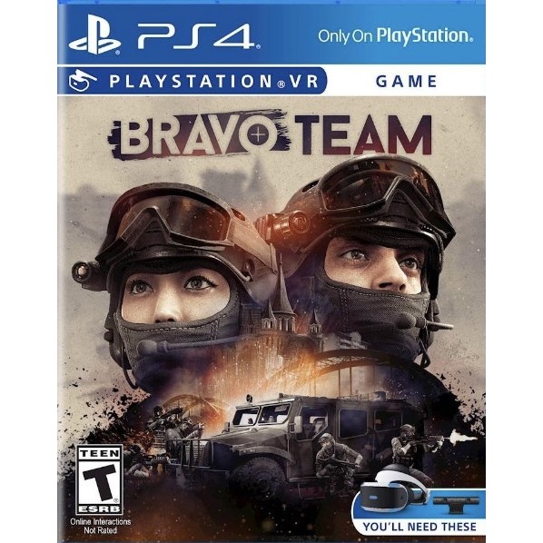 (🔥FLASH SALE🔥) Bravo Team VR Full Game (PS4) PS VR Digital Download