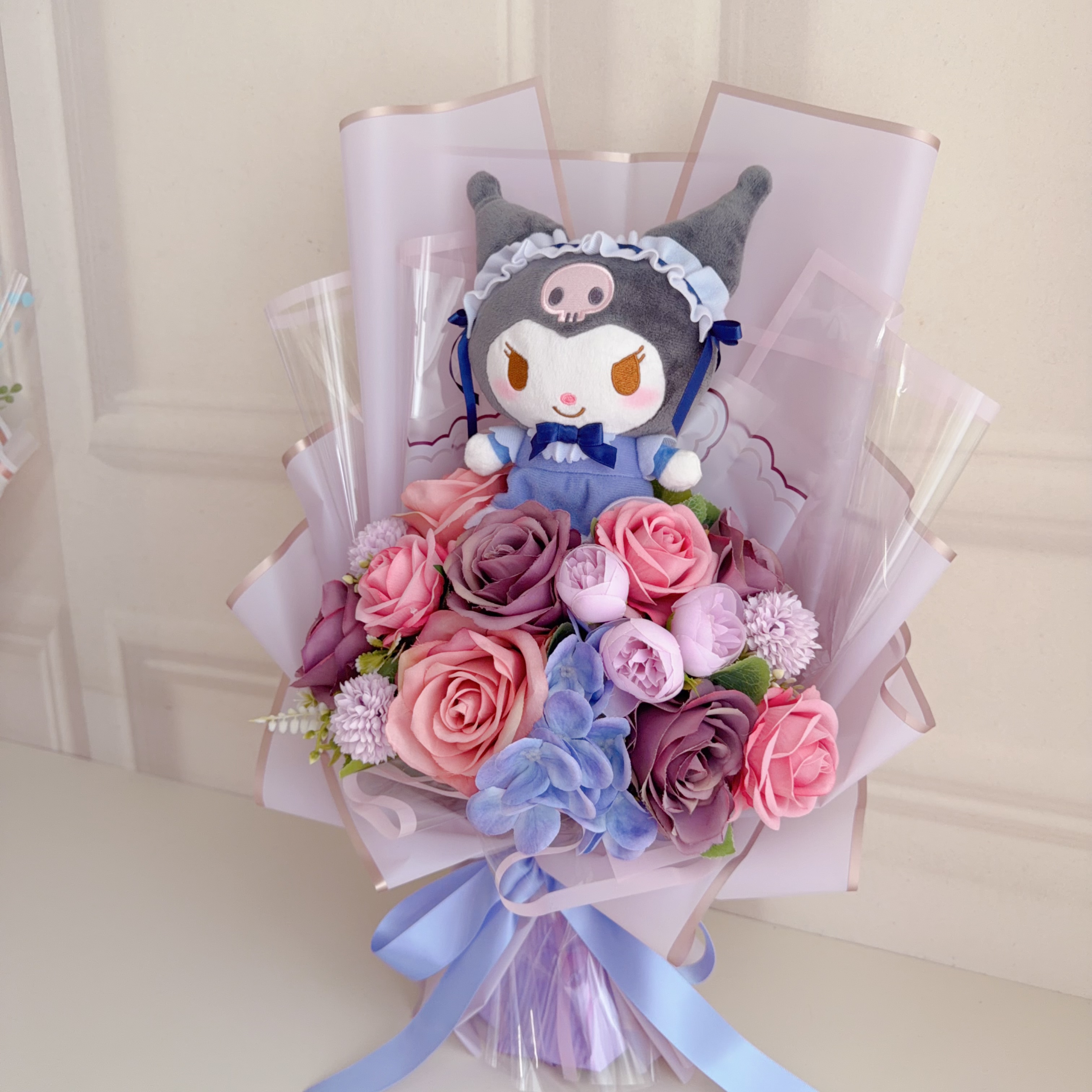 (現貨)Kuromi公仔花