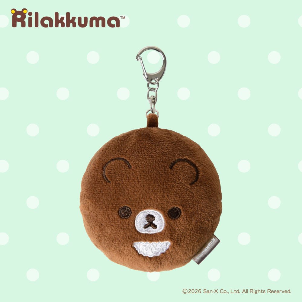 《預訂貨品》全新韓國限定 Rilakkuma毛毛鏡仔掛飾