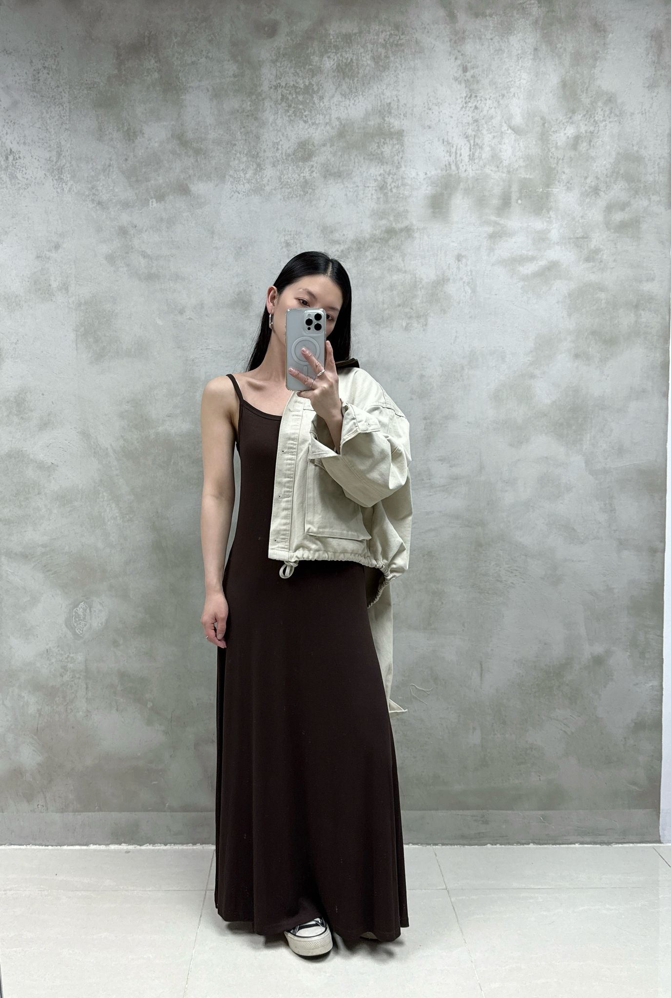 A04 棉質不規則下擺Ops