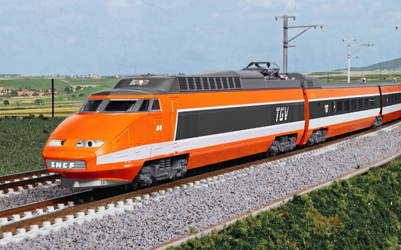  Kato TGV Sud-Est N-scale 5節基本組 