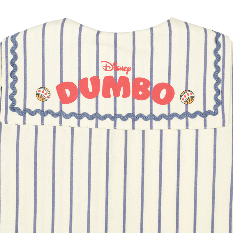 🇯🇵預訂 日本直送🇯🇵Dumbo小飛象貼章條紋短袖水手領上衣