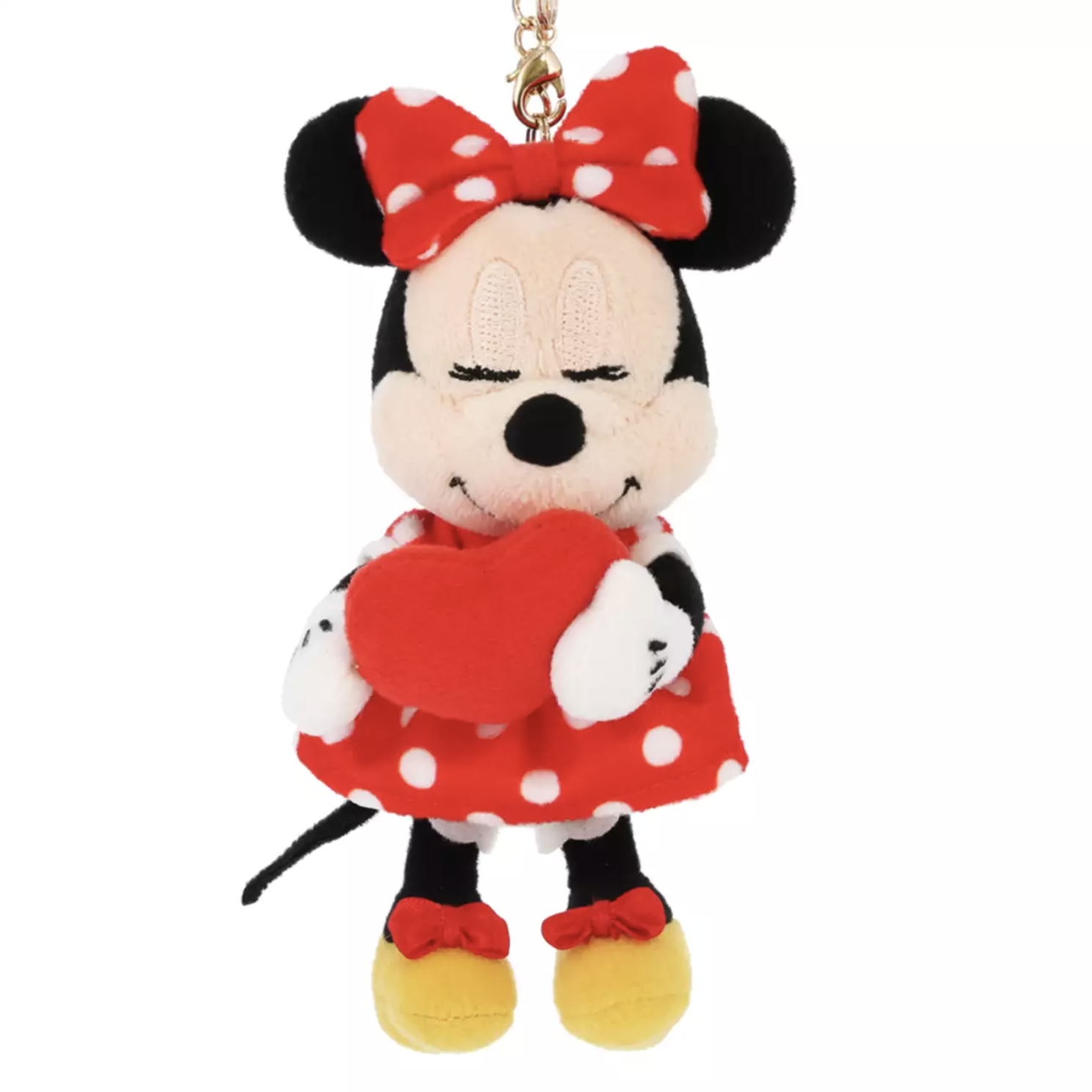 預訂 樂園限定  Mickey Minnie 心心吊飾set 公仔