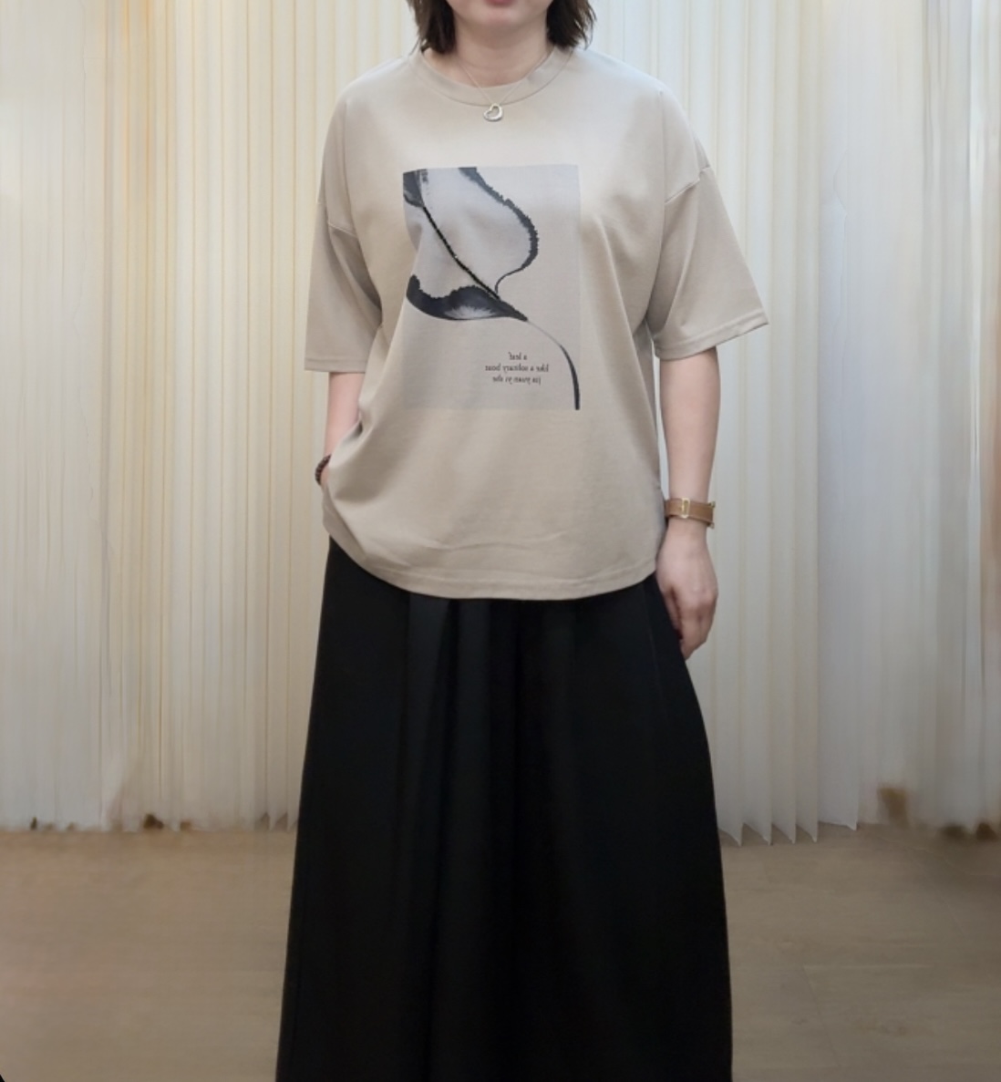 圓領連石Tee M278 841890299