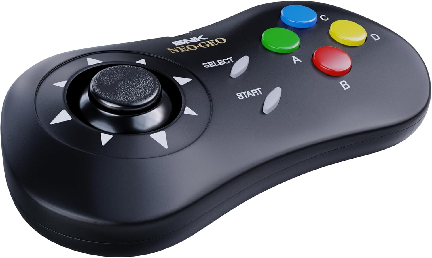 【預售 12/11】NEOGEO AES+ 無線遊戲手掣 (黑色) / Wireless Gamepad (Black) PO0725