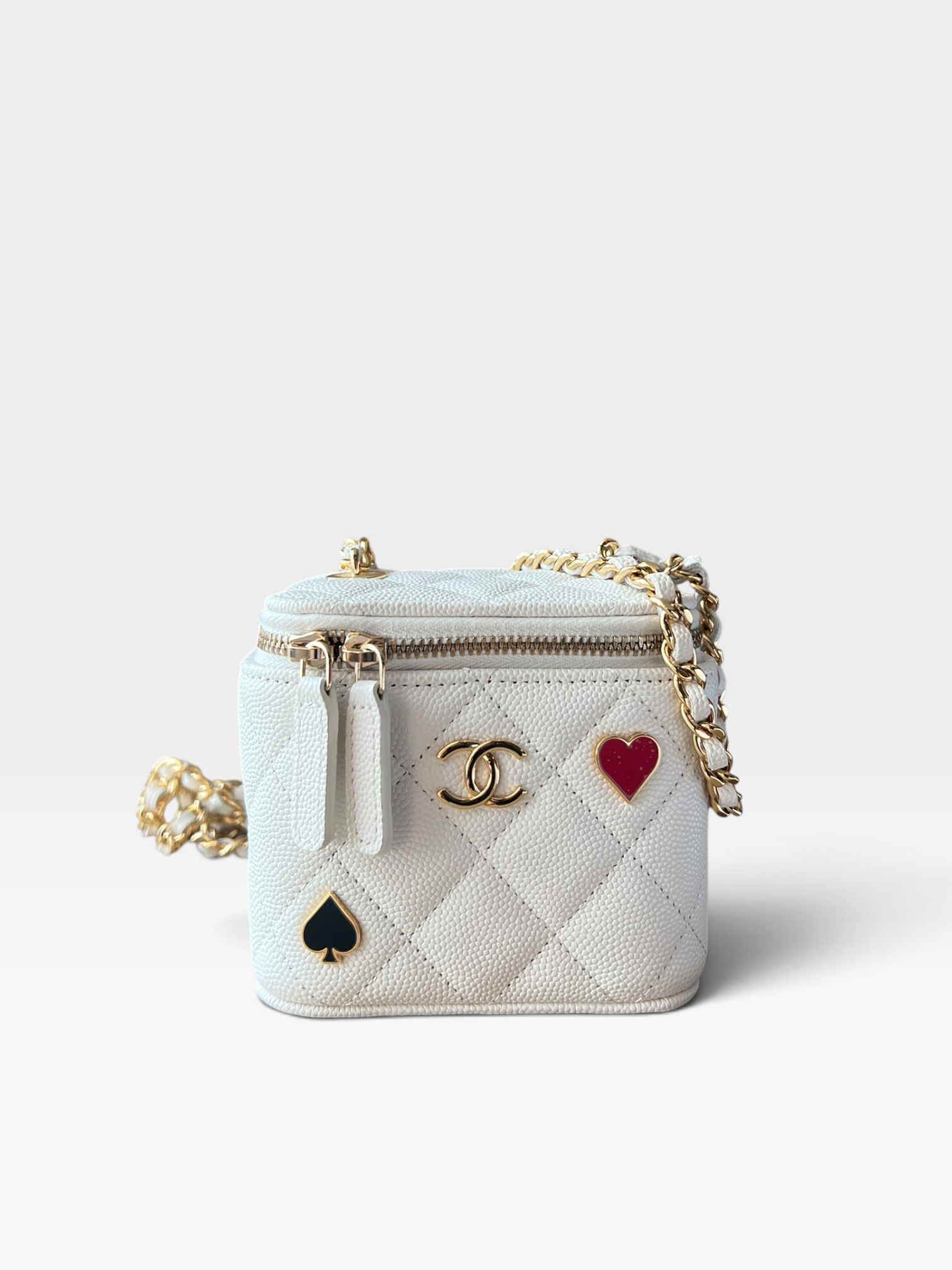 Pre-Owned CHANEL Coco Casino Mini Vanity Case / Product Code:091809