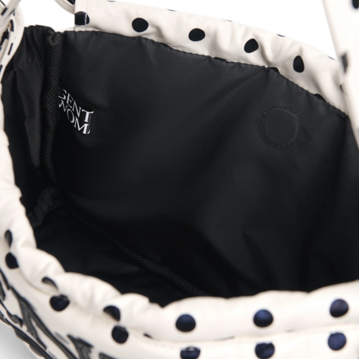 預購 | 🇹🇭GENTLEWOMAN ⭐POLKA DOT DUMPLING(WHITE) BG1121-2