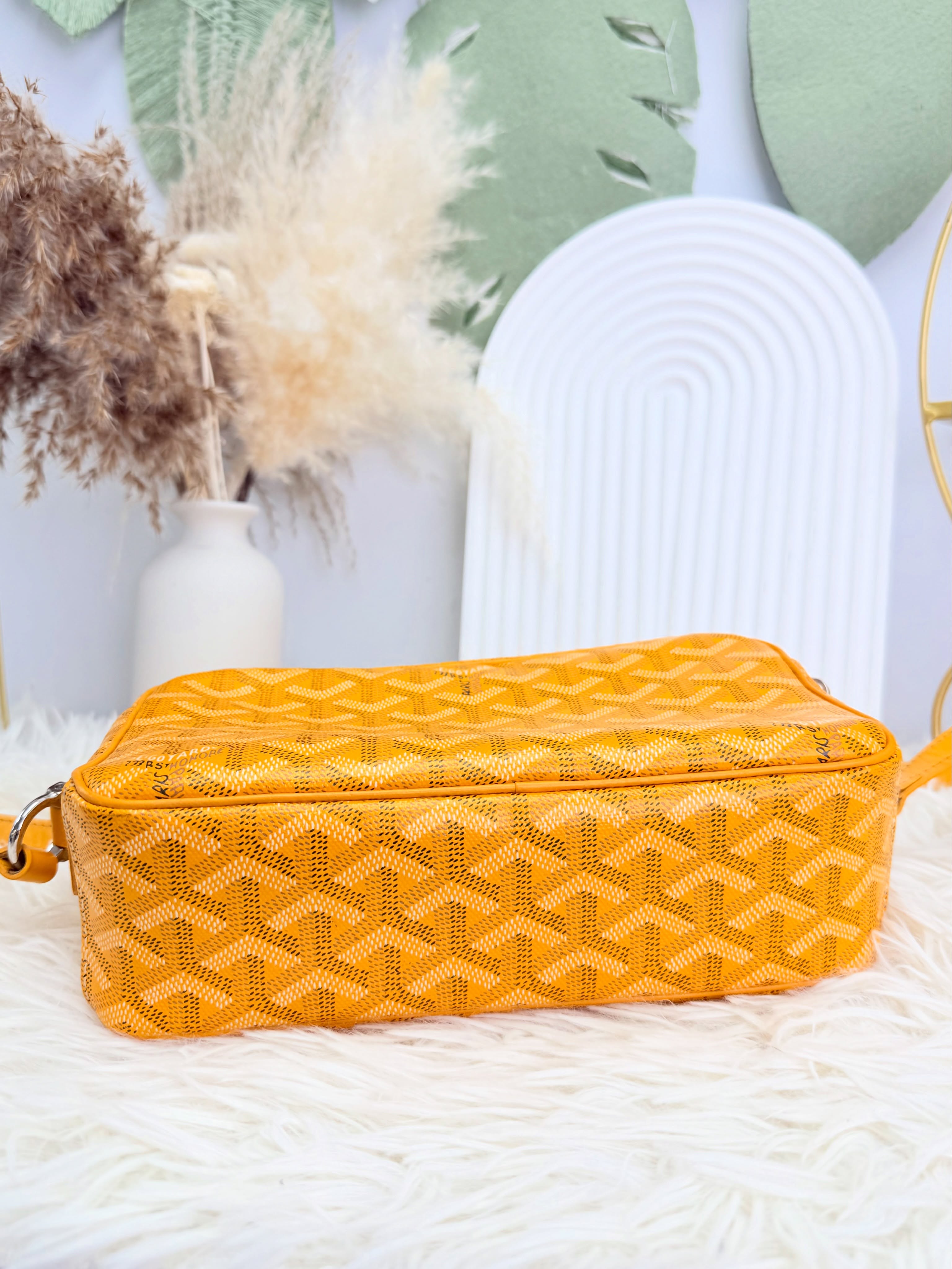 Goyard👜 PRE OWNED 🛍️黃色相機包🧡💛