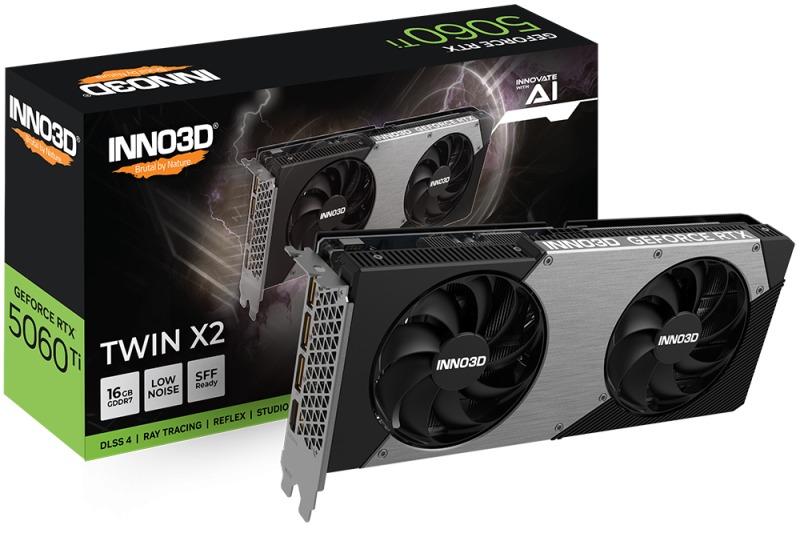 Inno3D GeForce RTX 5060 Ti 16GB TWIN X2