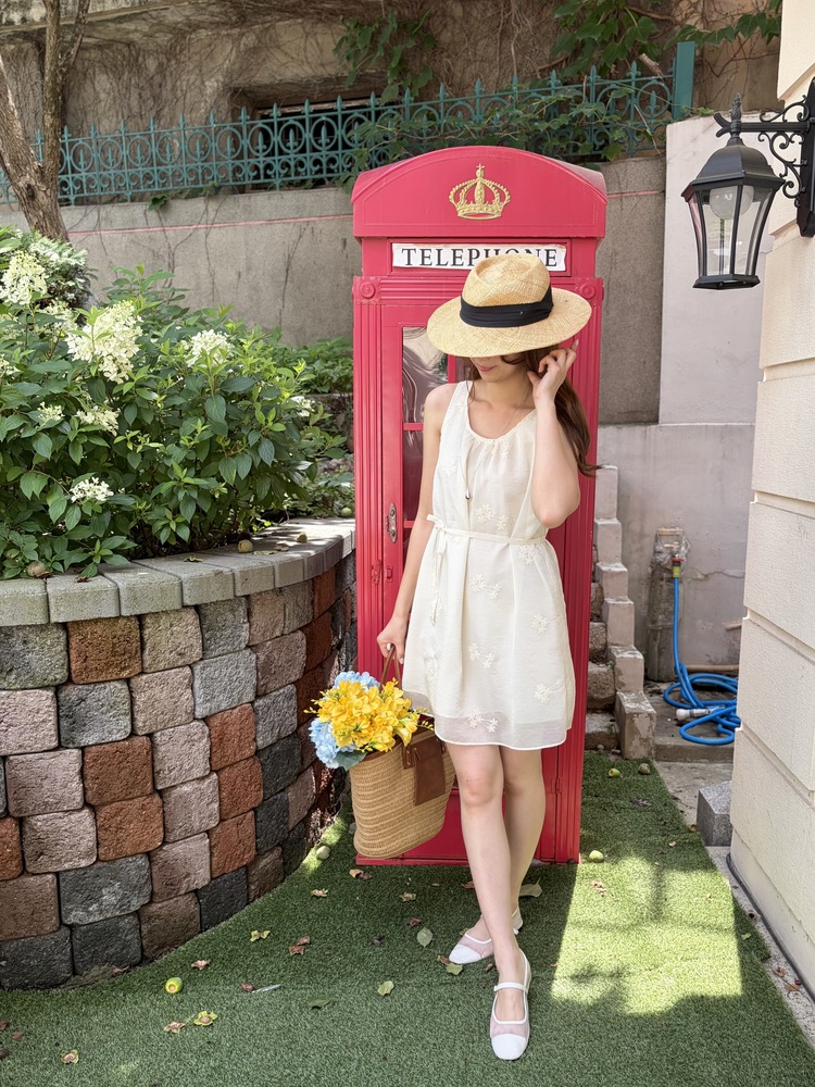 Fleur Embroidered Dress