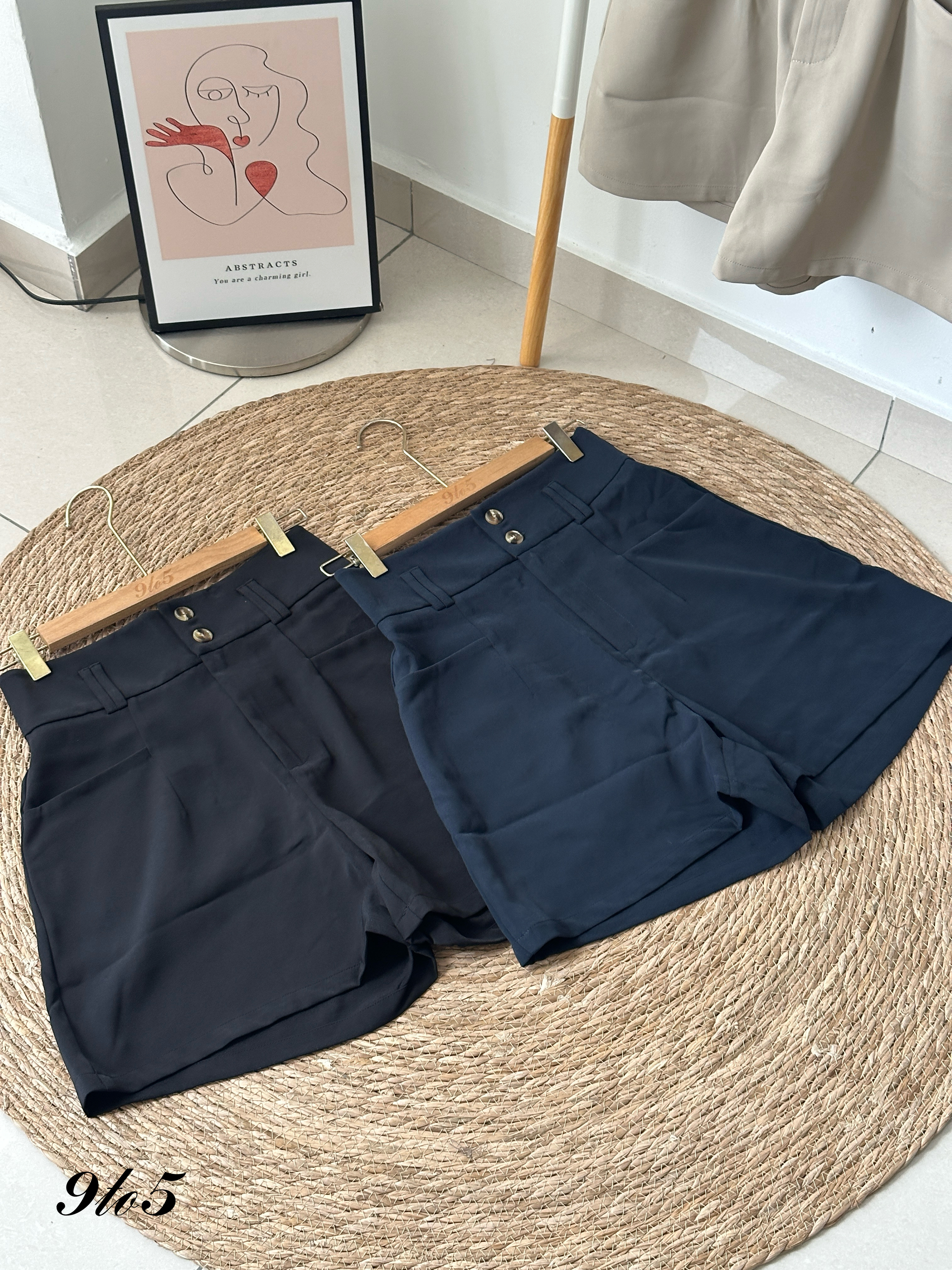 S1811 A Line Short Pants - 3 Colors 