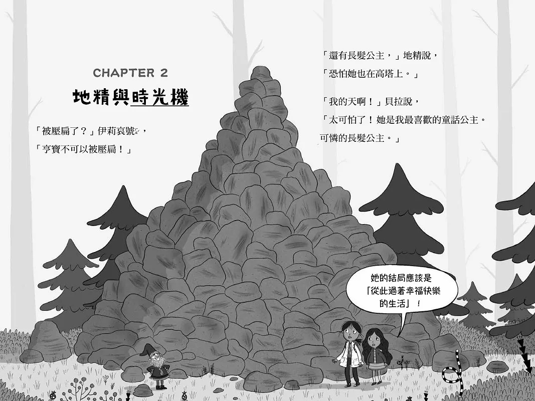 小樹 科學酷女孩伊莉【救救童話3】：拯救長髮公主，居然要靠科學小遊戲和我妹？！