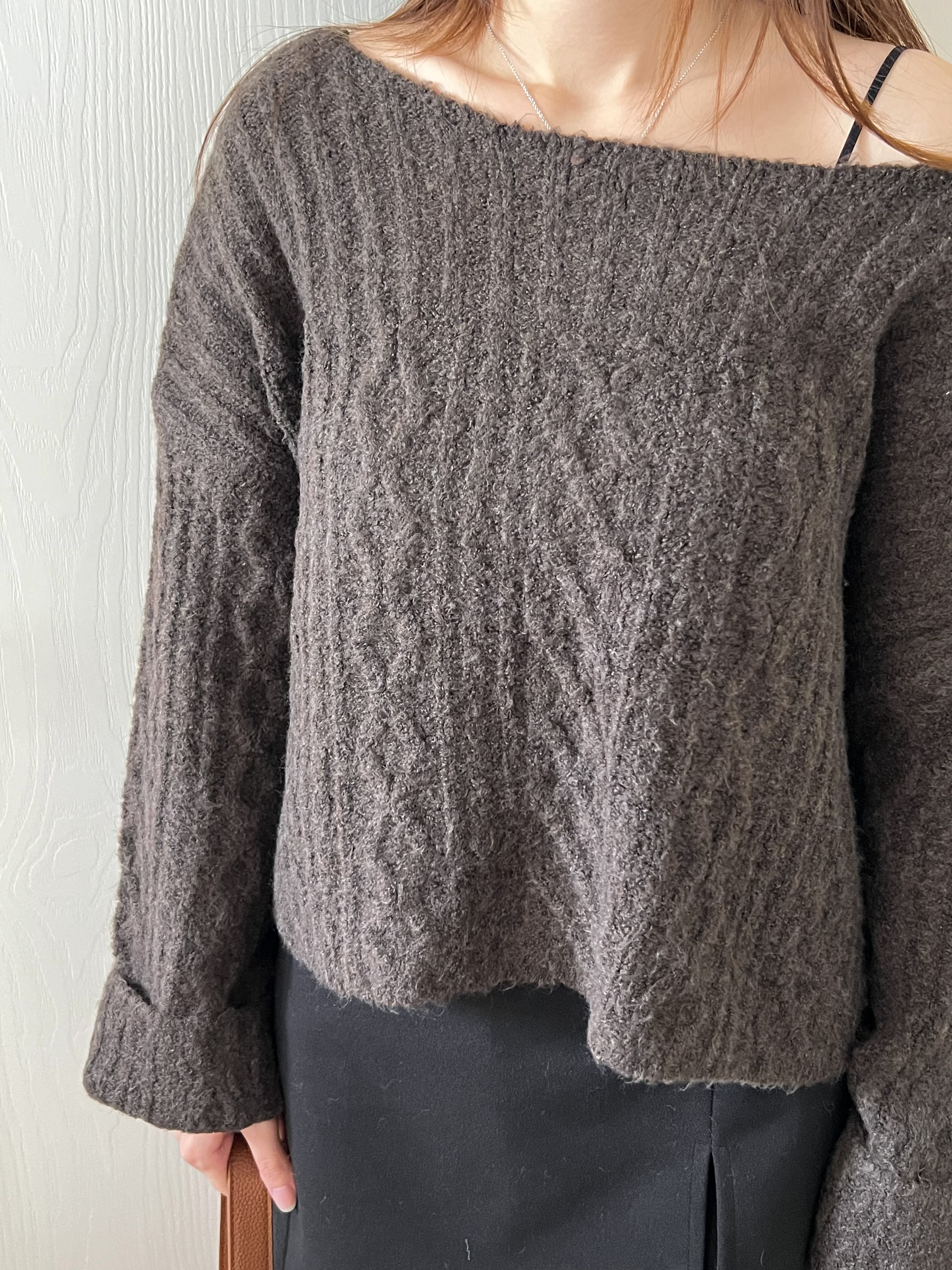 約會溫柔感闊袖上衣 現貨