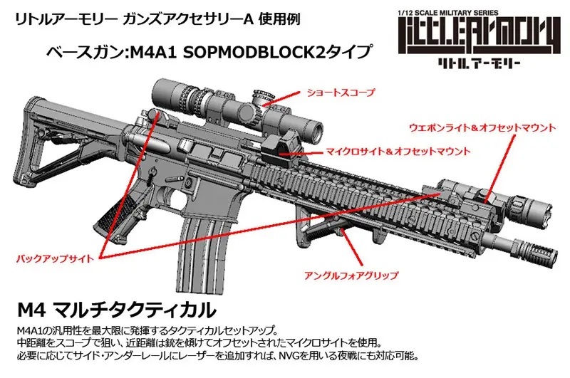 1/12 LITTLEARMORY [LD020] GUNS ACCESSORIES A