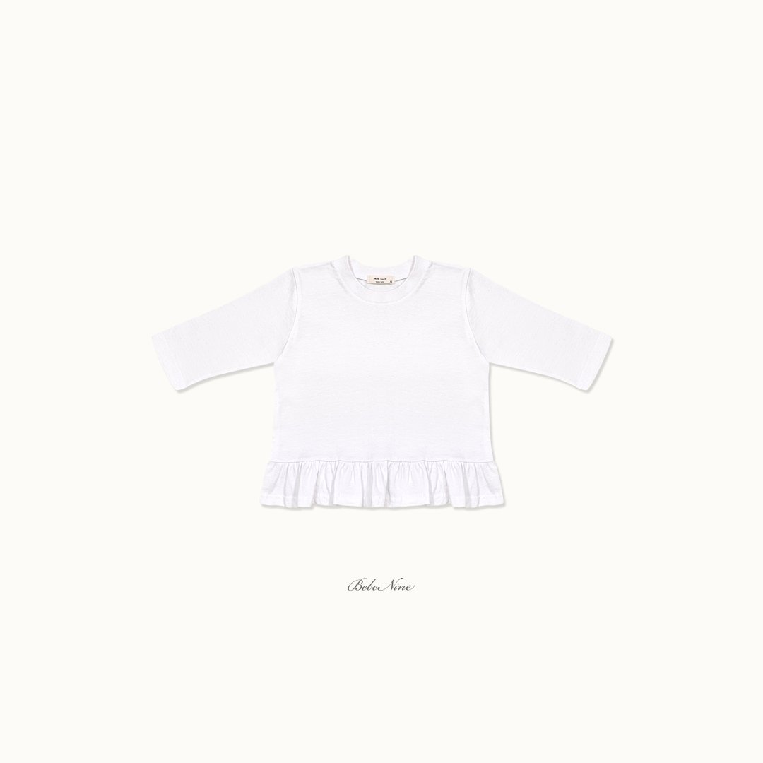 Bebenine Basic Ruffle Tee