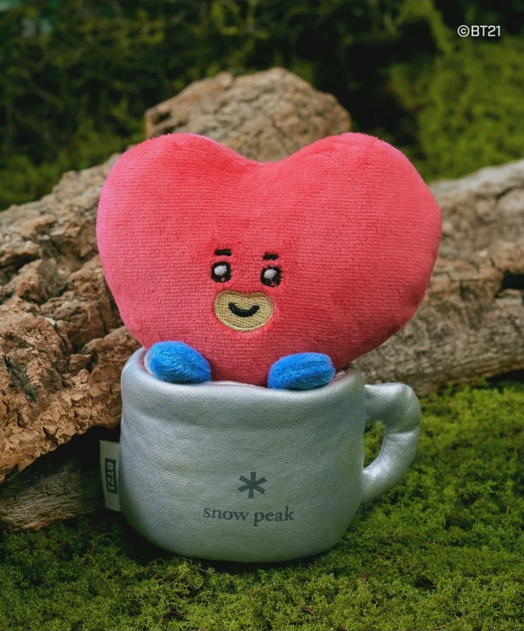 Snow Peak × BT21 聯名 Keyring公仔