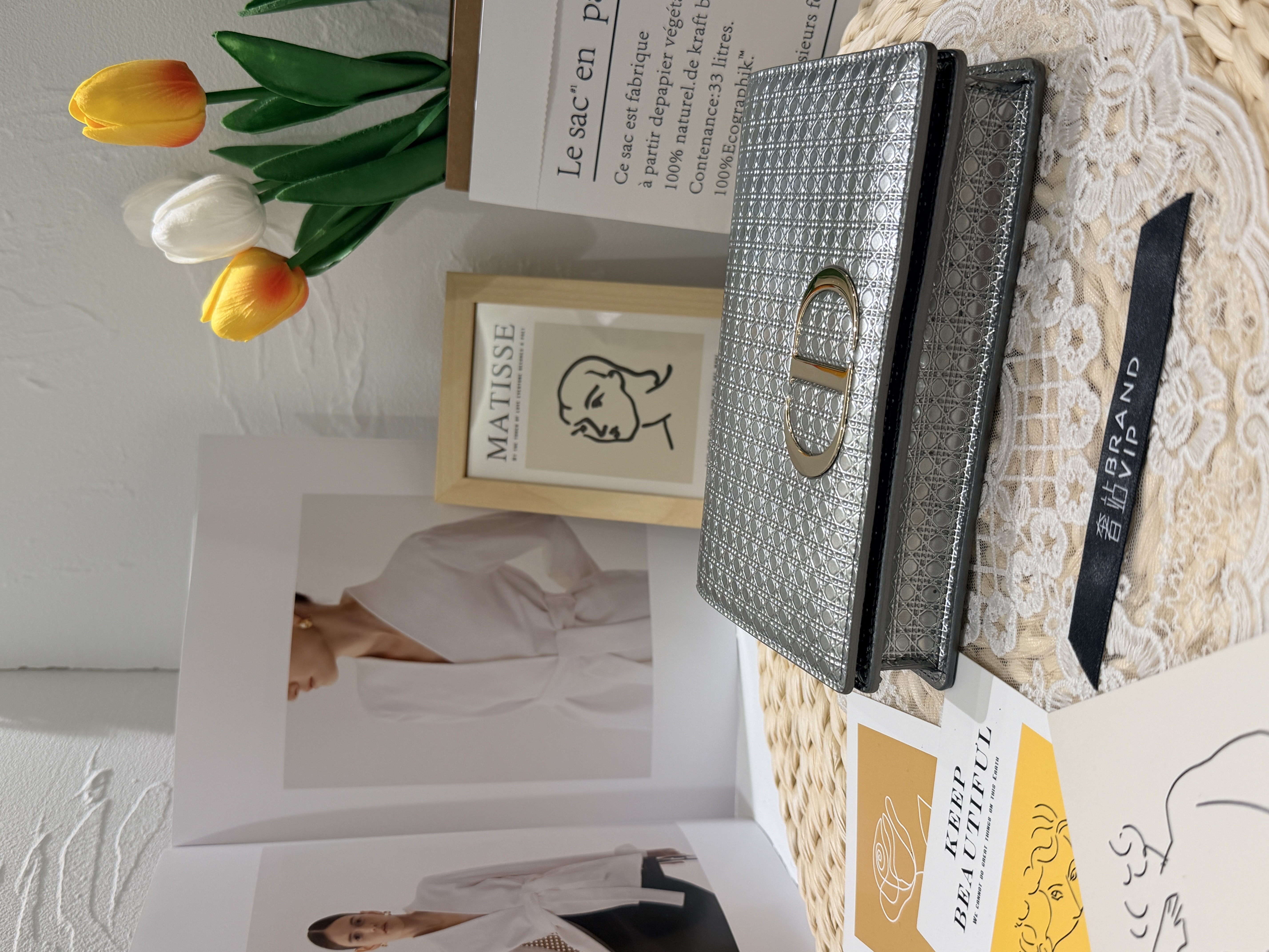 Christian Dior 30 Montaigne 2 合 1 兩用包