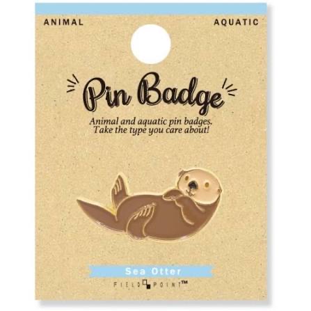 Animal Pin Badge - Otter