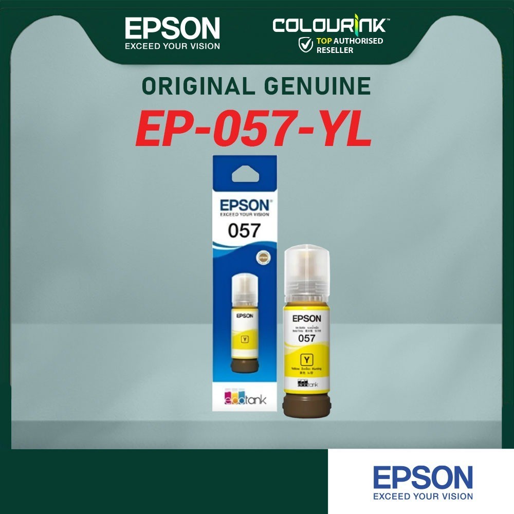Epson 057 Series Ink Bottle For Printer L8050 L18050 C13T09D100 D200 D300 D400 D500 D600