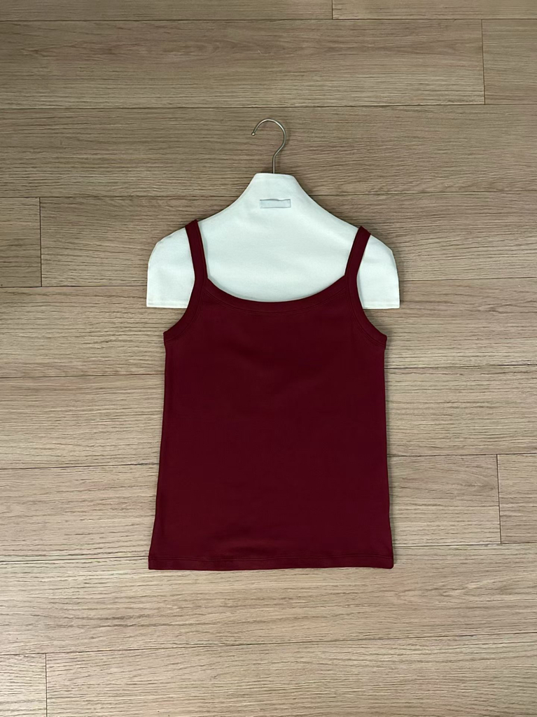 Spaghetti strap tank top #top112