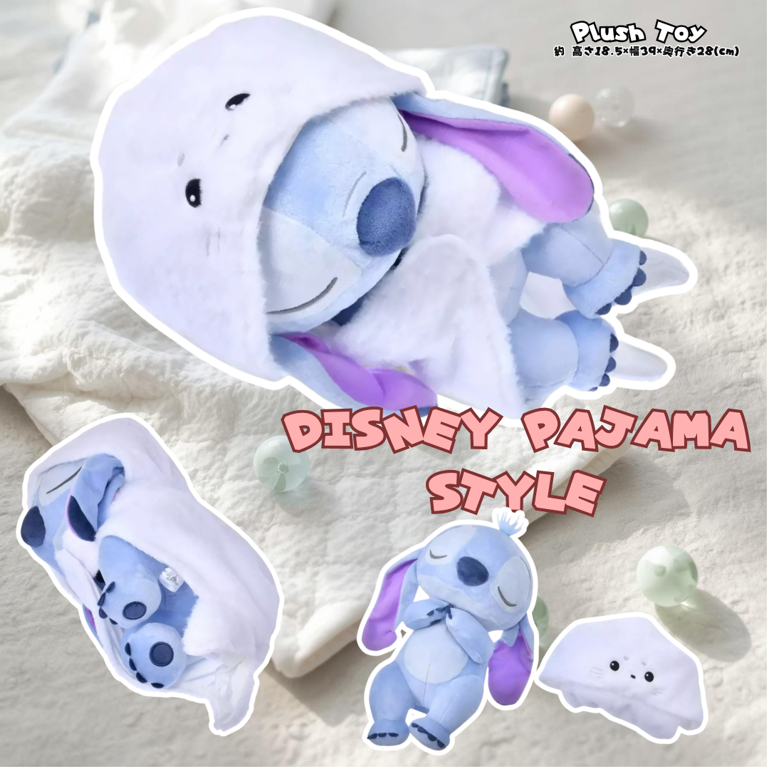 [訂購] [JDS] PAJAMA STYLE ｜ DONALD ｜ CHIP | DALE | STITCH | MINNIE ｜ 毛公仔 {TF2605002}