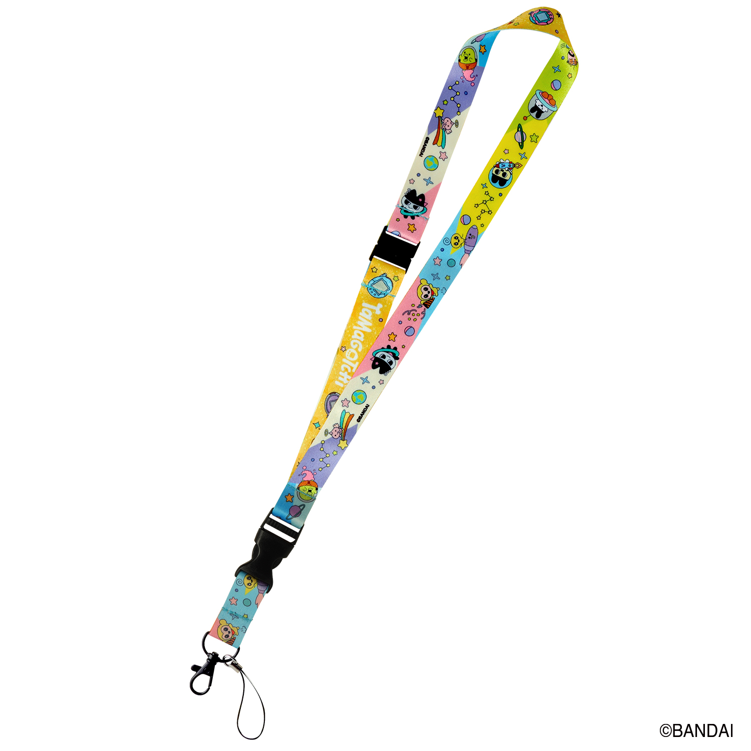 (預訂訂金 $59) (總價 $59) Bandai Tamagotchi Paradise Lanyard 30th Anniversary 30週年掛繩 (行版) 