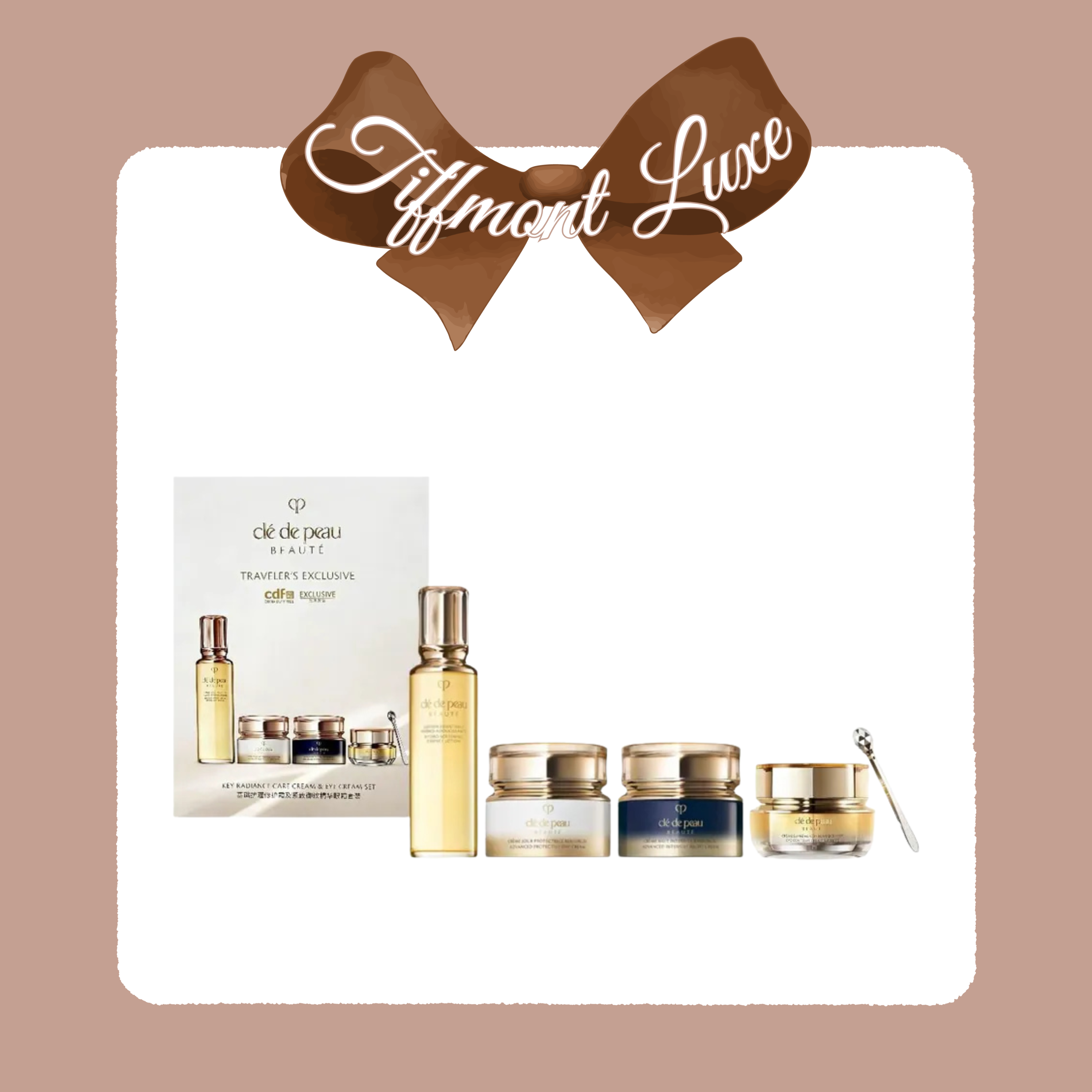 Cle de peau 基礎護理霜及眼霜套裝 KEY RADIANCE CARE CREAM & EYE CREAM SET