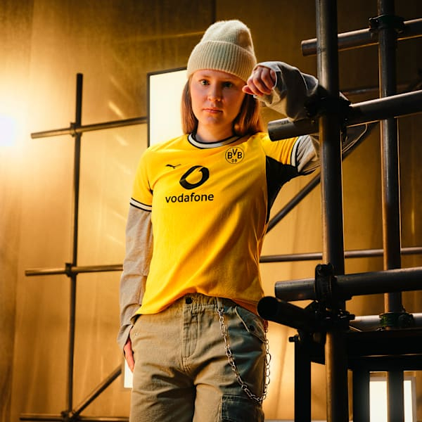 傳承建築靈魂⚽ Puma Dortmund 多蒙特 2026-27 女裝主場球迷版球衣 (可加印字章) 784090_01