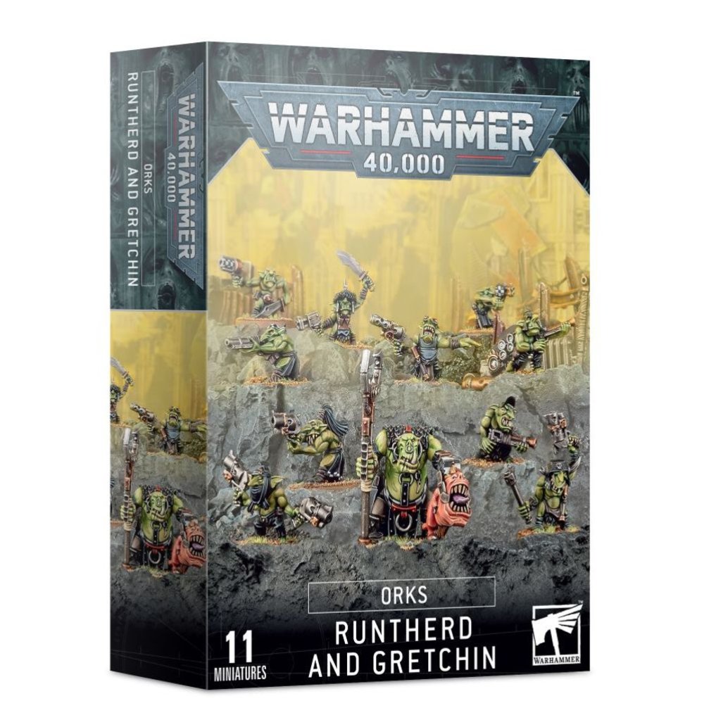 Warhammer 40,000 - Orks: Runtherd and Gretchin