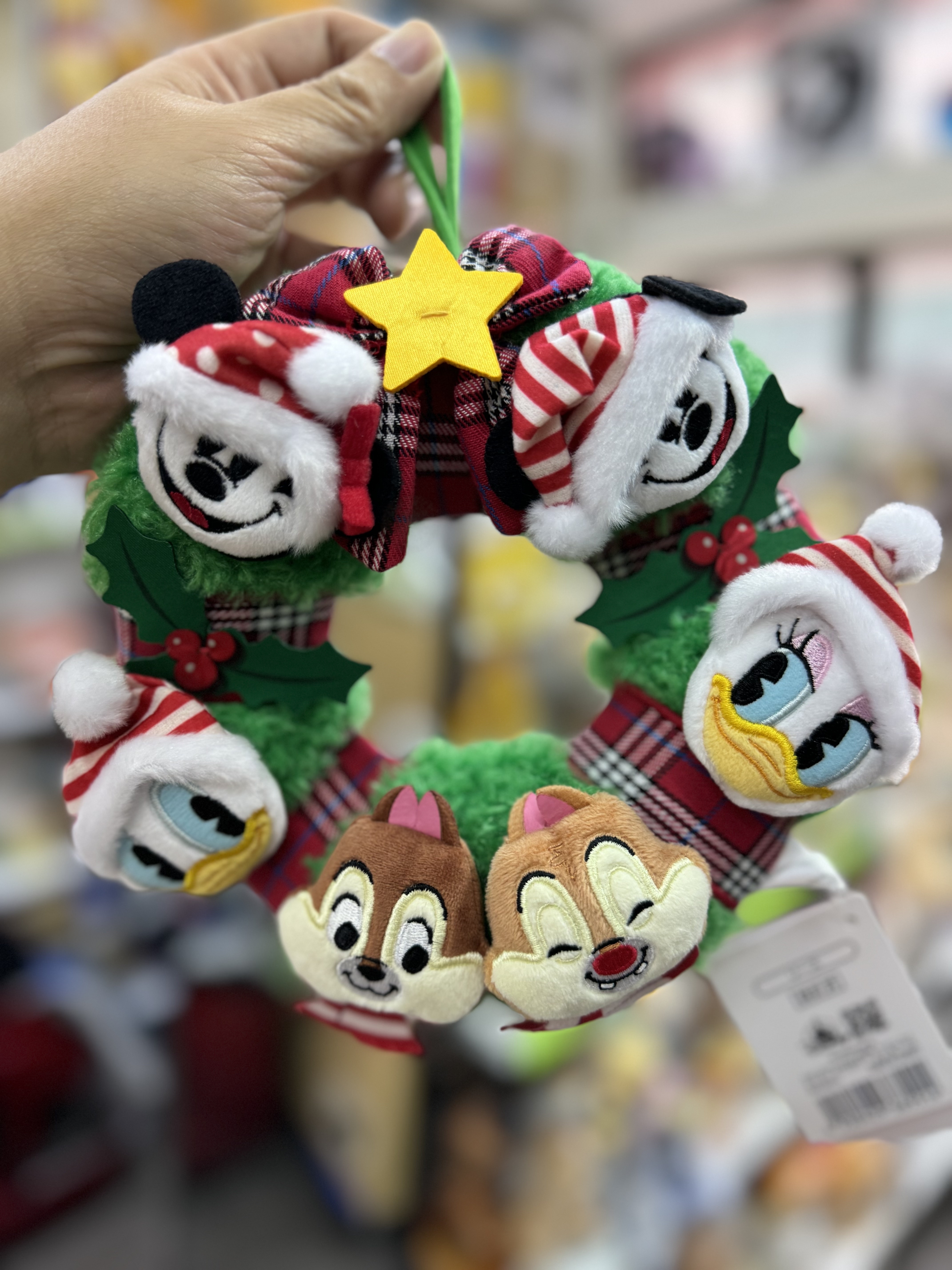 [現貨] [JDS] CHRISTMAS 2021｜ CHIP & DALE ｜ 花環吊飾 {TF2311273}