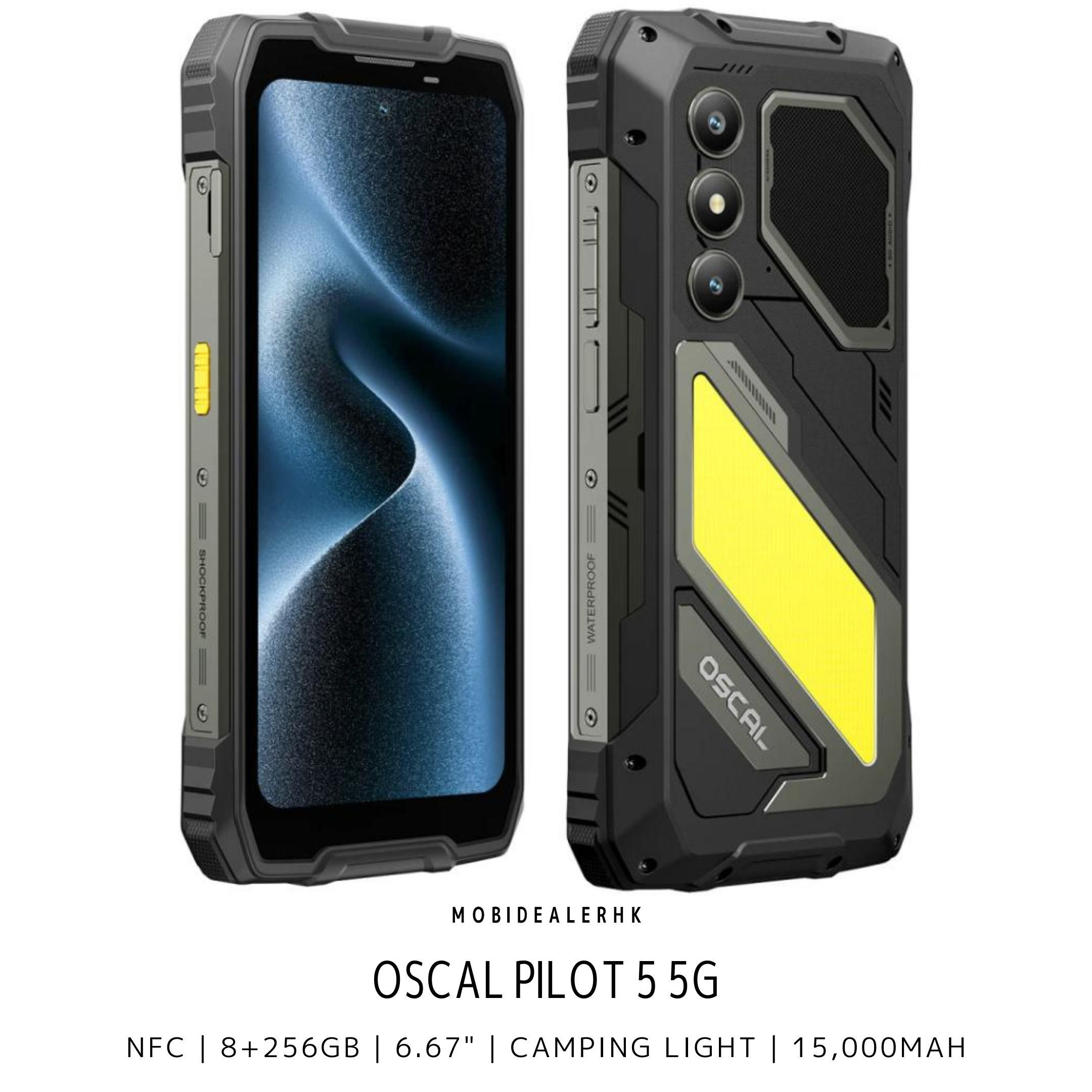 Oscal Pilot 5 5G 三防手機