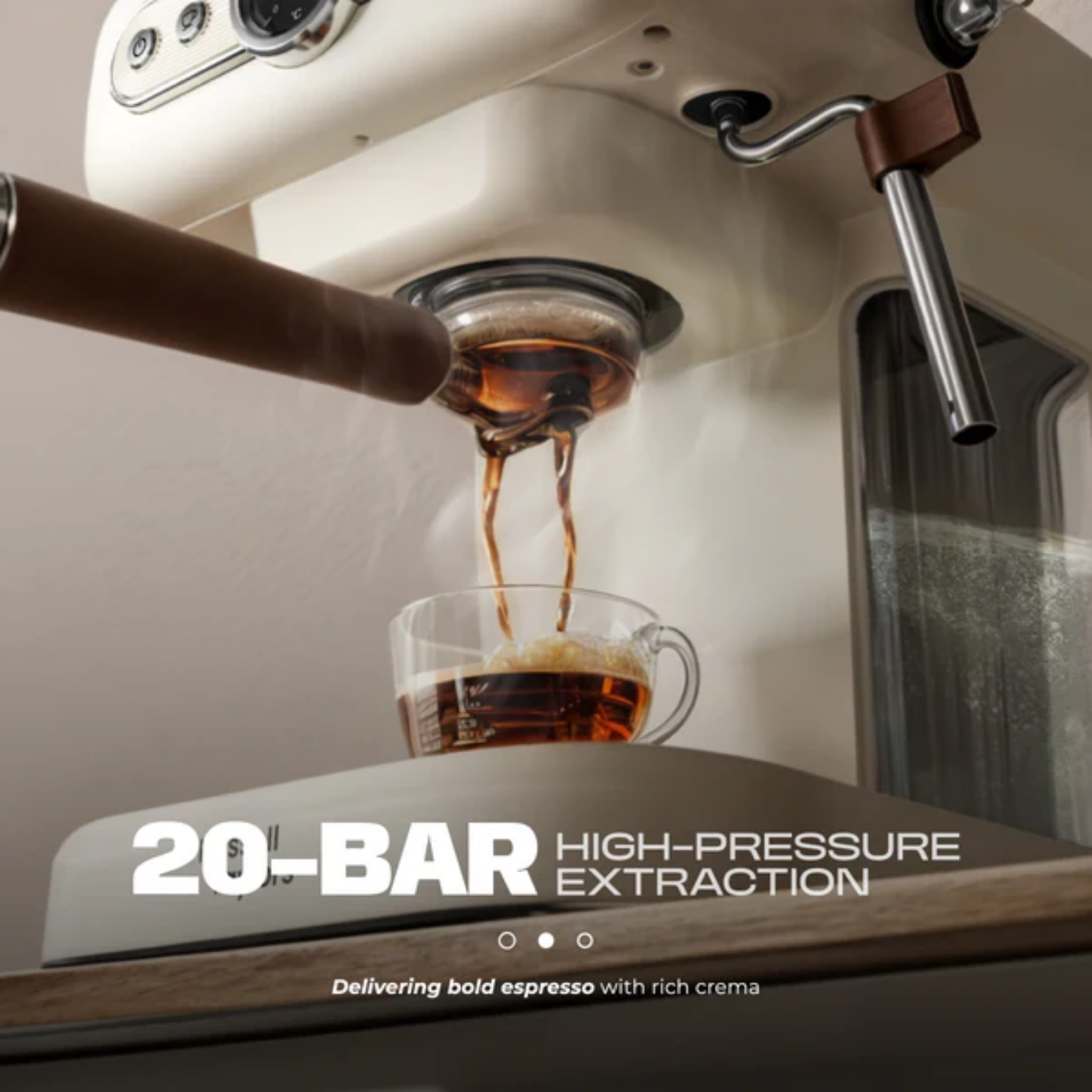 Russell Taylors 20-Bar Retro Espresso Maker (EM2)