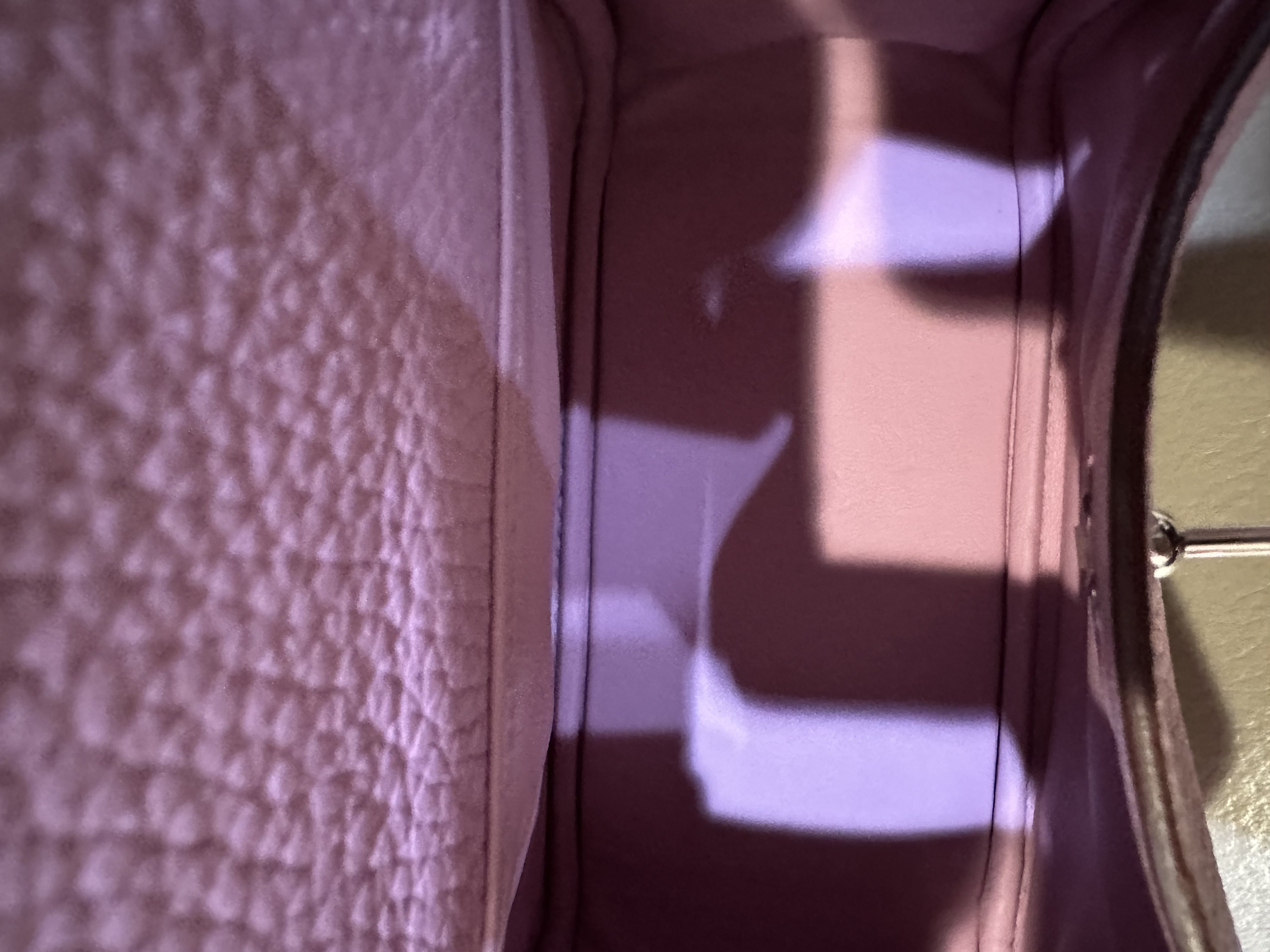 Pre-owned Hermès Mini Lindy bag Stamp U / Product Code: 26040511