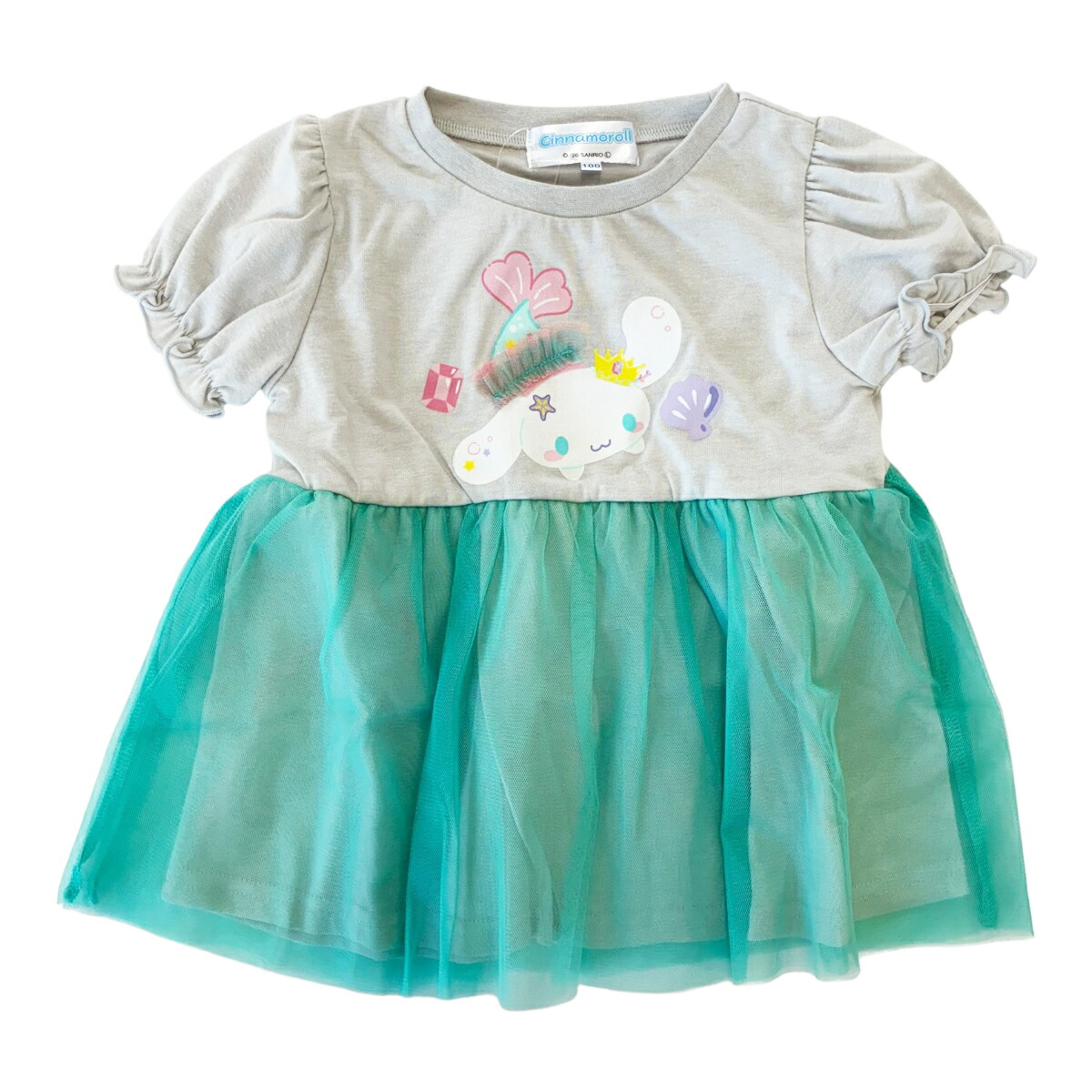 🆕【⭐訂購⭐】🇯🇵日本直送 🌀#Sanrio 荷葉邊薄紗下擺短袖 tee［6款選］ 🌀 [PLFA-0089] [260627]