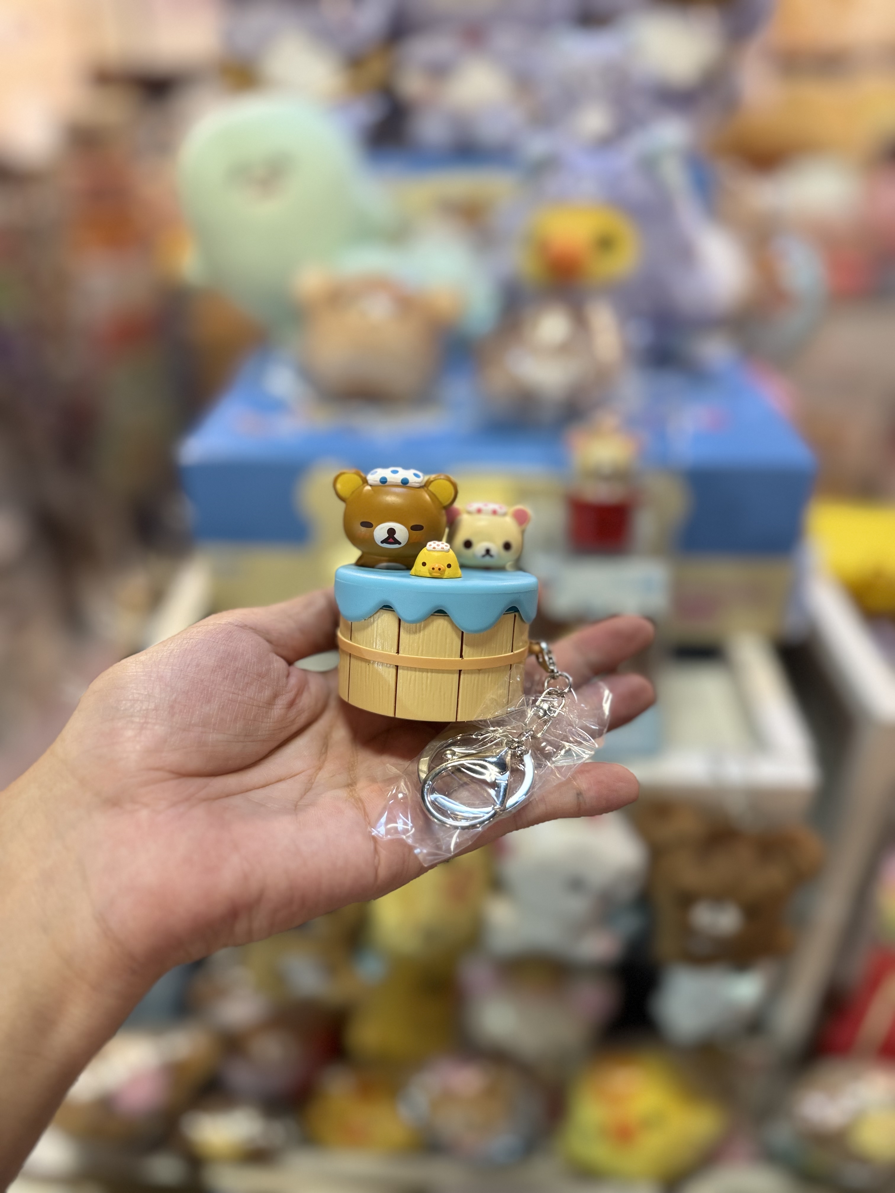 《現貨》全新韓國限定 Rilakkuma 澡堂系列匙扣