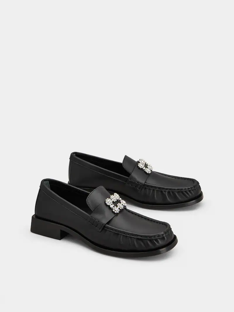 限時優惠🩷新款🆕訂貨🍒RV 花花小鑽扣loafer  Size 35.5-38/39/40