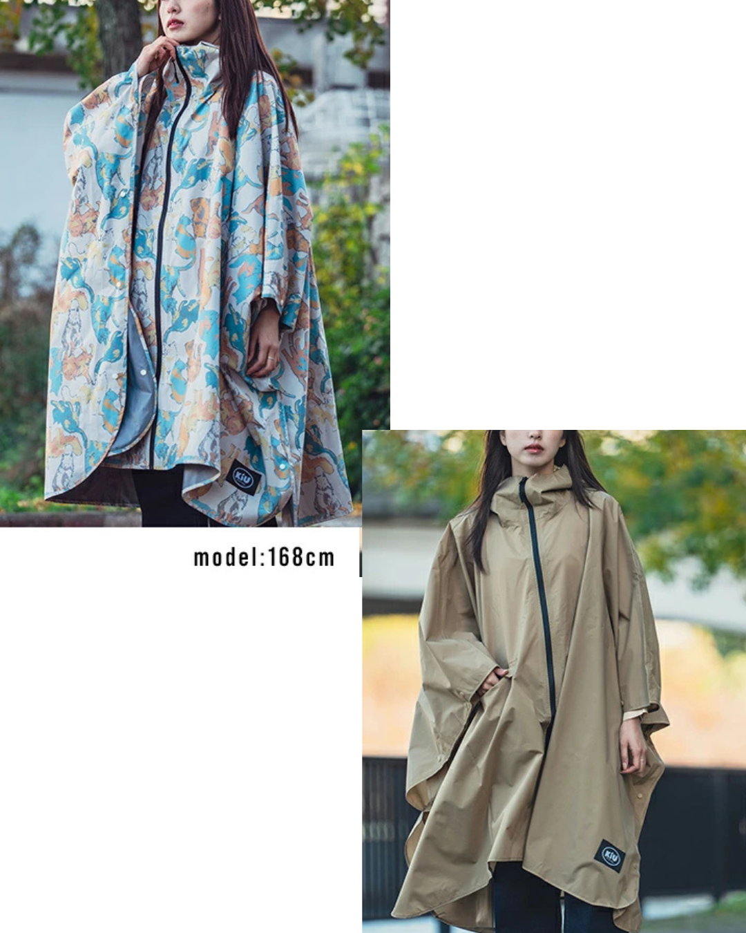 代購【 2026新色 日本 直送 KiU RAIN PONCHO 2nd  rain coat | 經典 防水 斗篷 雨褸 k405 】﻿﻿﻿﻿﻿