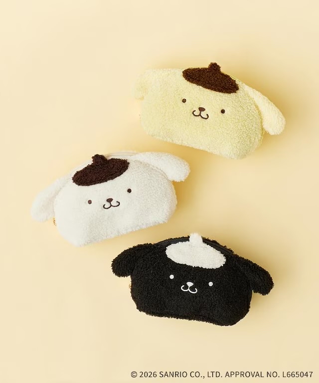 日本預訂📍日本index x 布甸狗30週年系列 - 毛毛袋仔