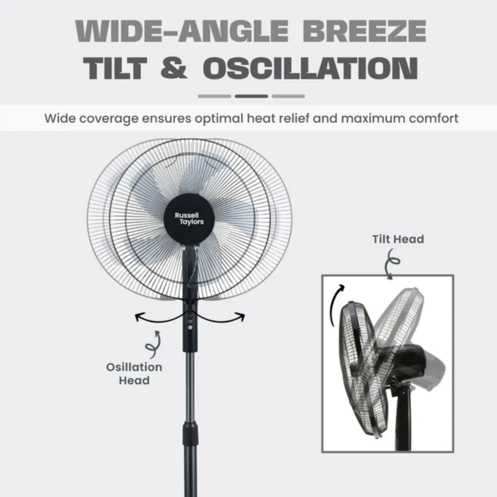 Russell Taylors 16" Stand Fan (SF5)