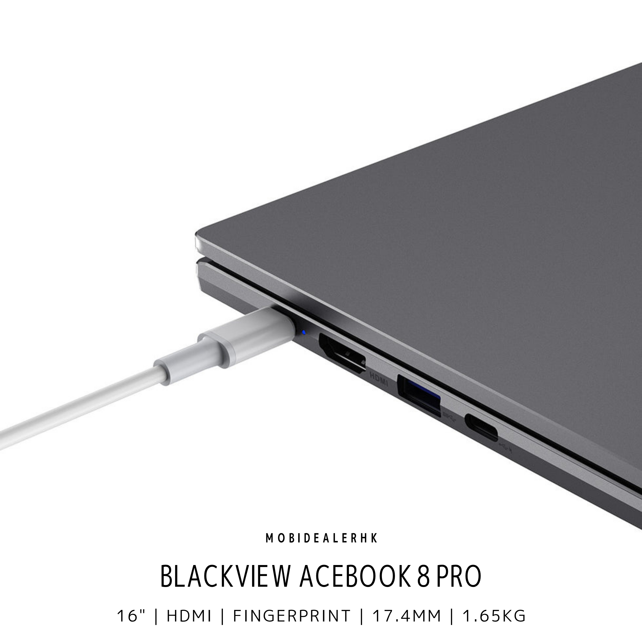 Blackview AceBook 8 Pro | 筆記型電腦 | 16吋 | AMD Ryzen 7 3700U | 16GB+512GB | Windows 11 Pro